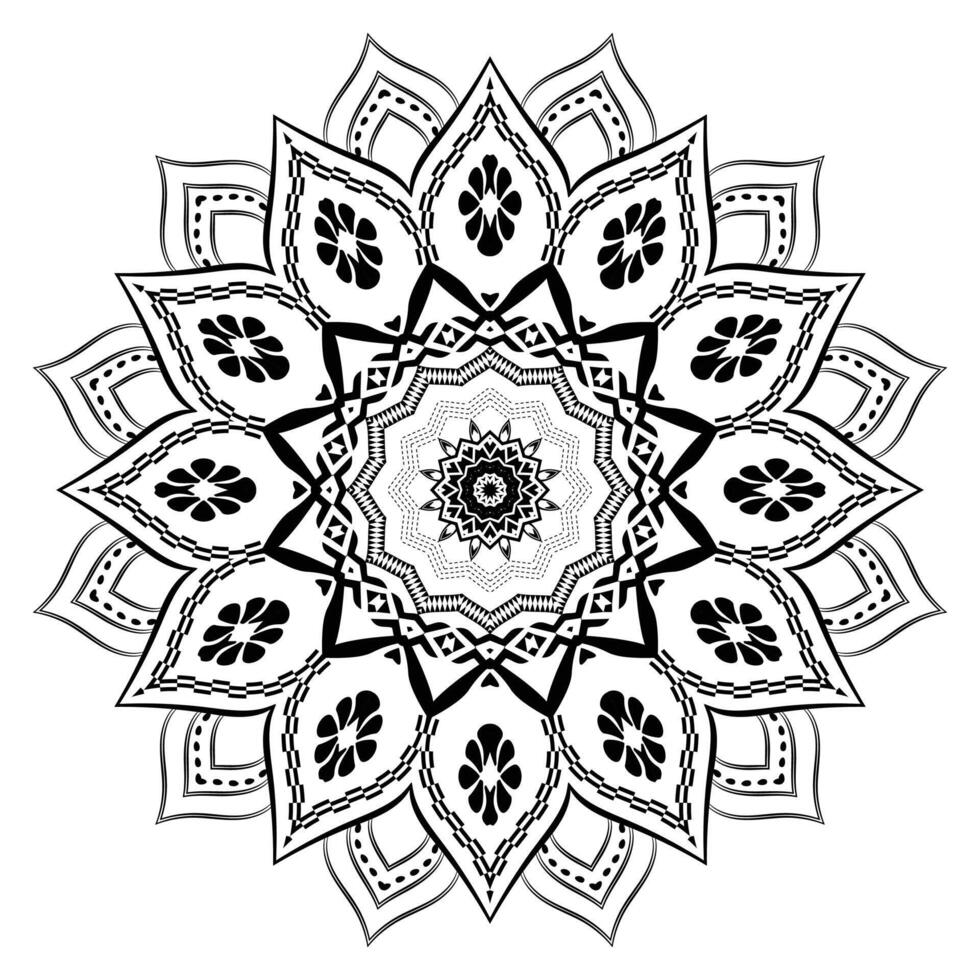 Mandala Ornament Background vector