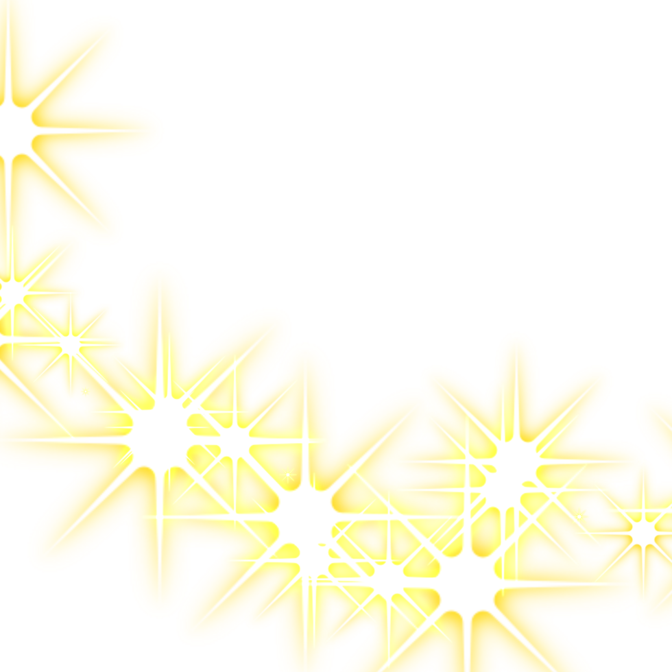 Stars glow softly casting shadows full of soft enchantment png
