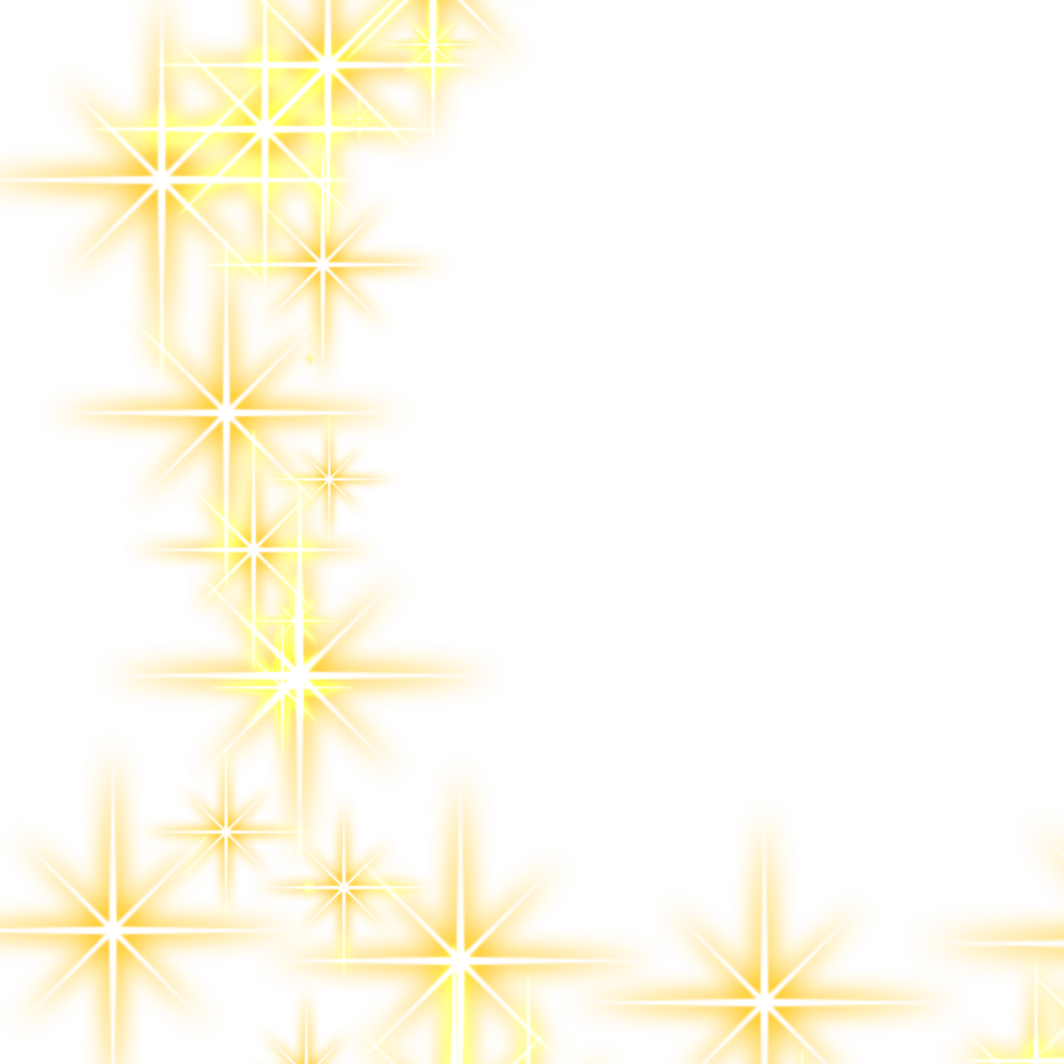Stars shine softly casting shadows of enchanting light png