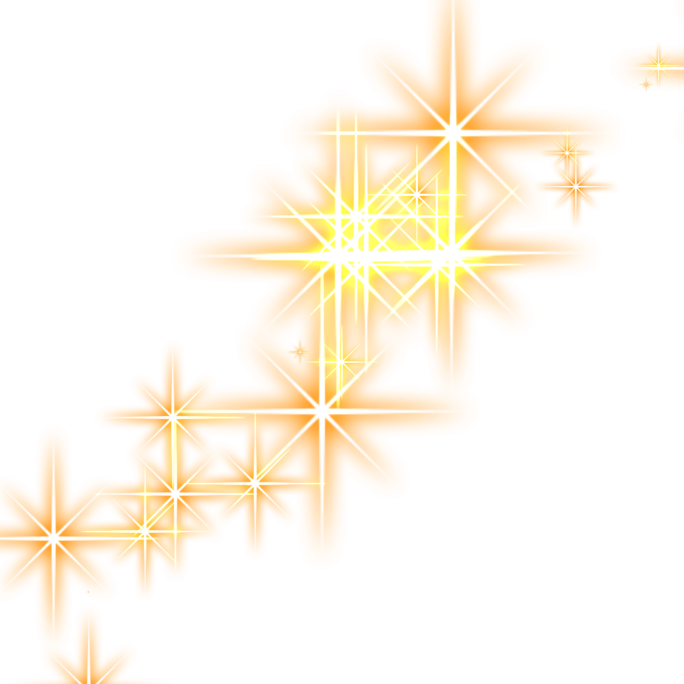 Shining symbols of hope adorning the night sky png