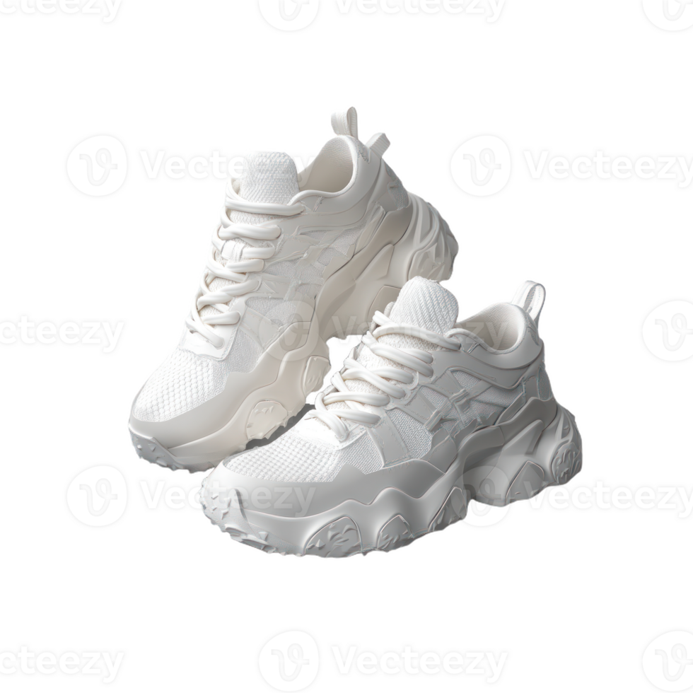 Chunky Sneakers isolate transparency background png