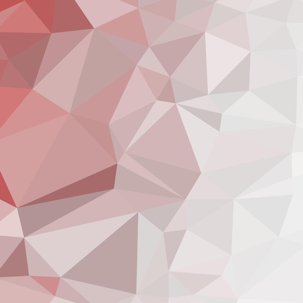 Light Red Gradation Abstract Polygonal Background Geometric Shape vector