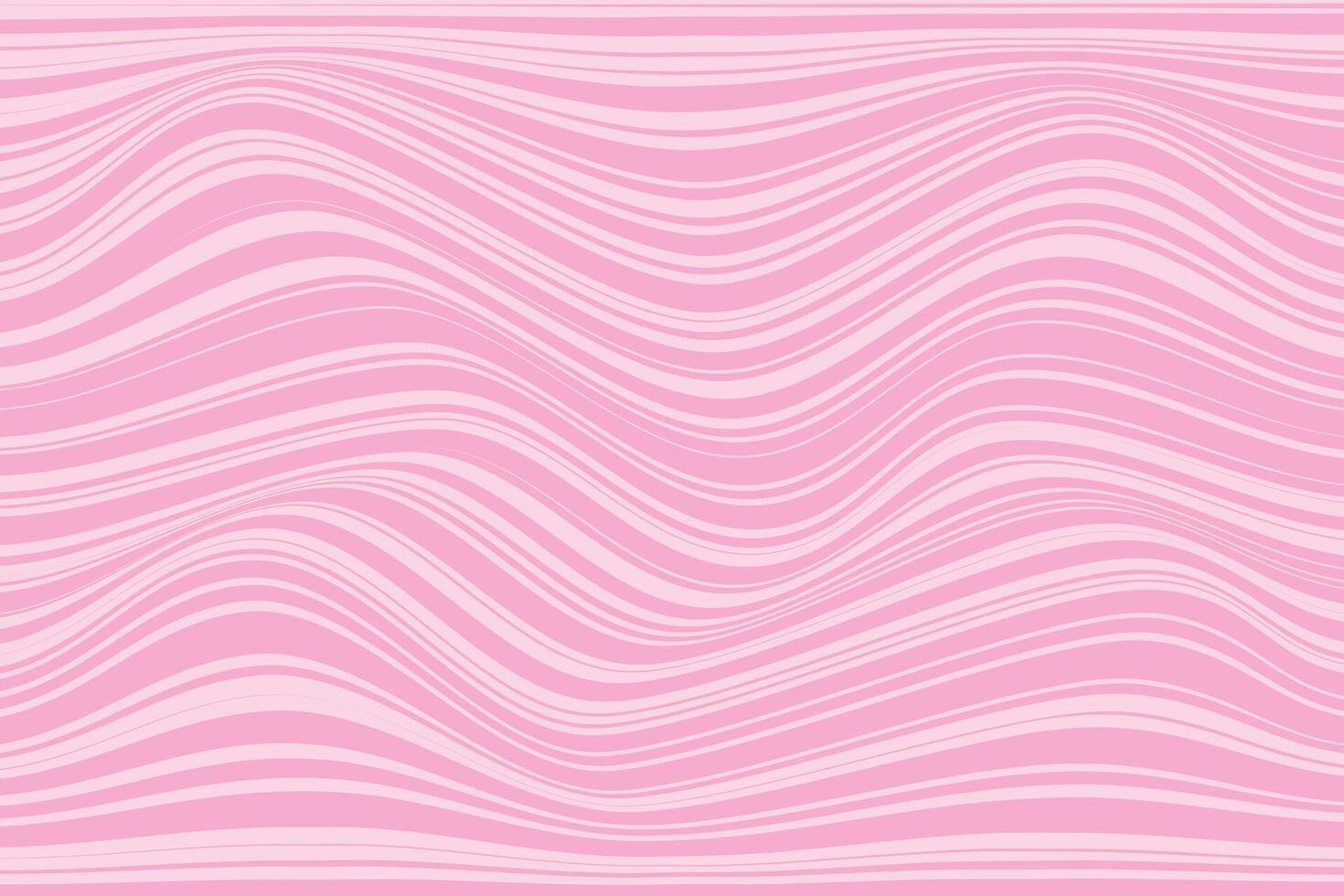 simple abstract pink color horizontal scattered grunge thin to thick wavy distort line pattern pink background with a pattern of wavy lines vector