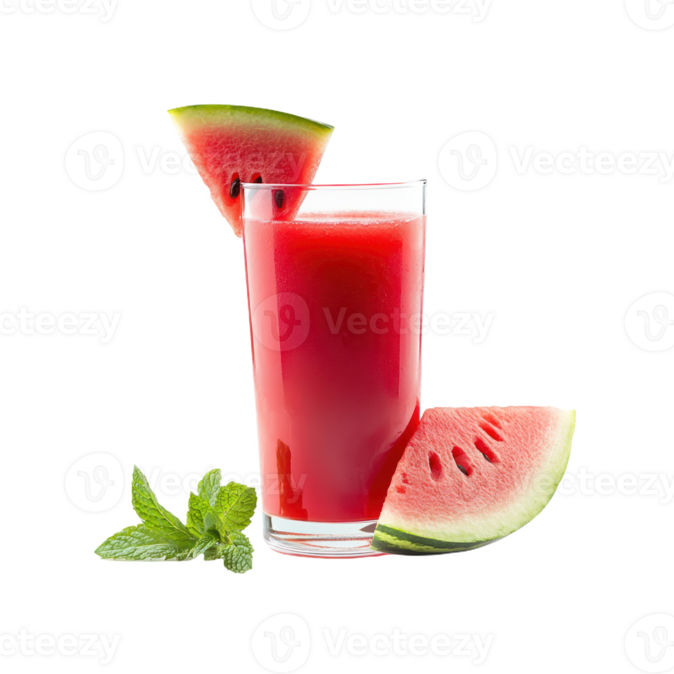 Watermelon Juice isolate transparency background png