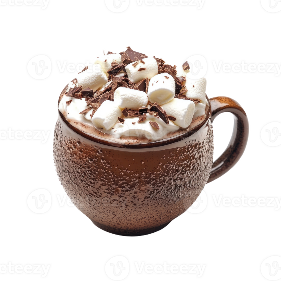 Hot Chocolate isolate transparency background png
