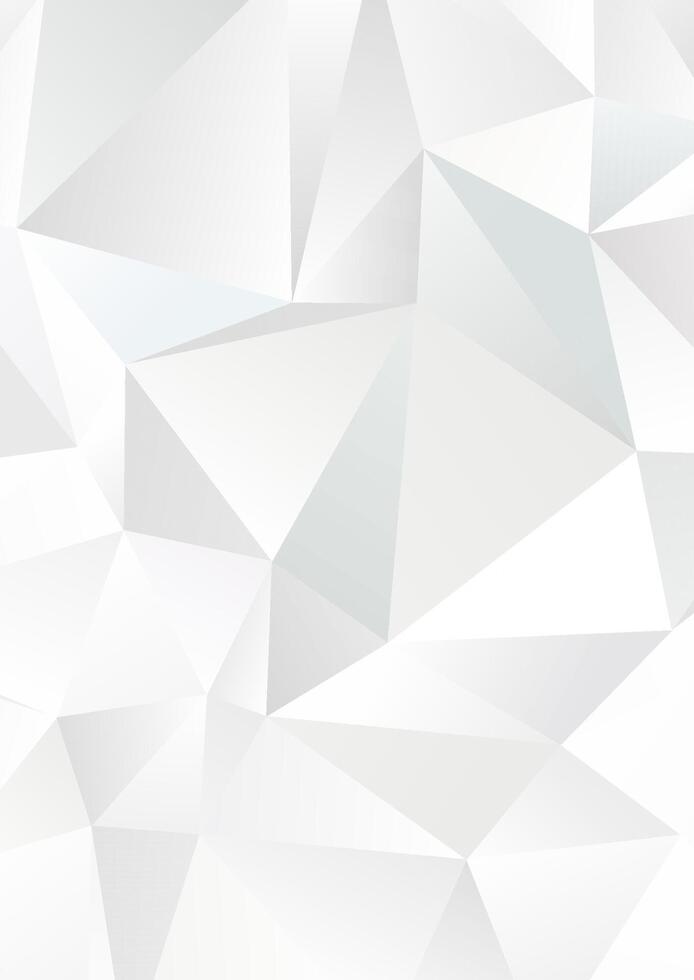 Minimal monochrome abstract low poly design background vector