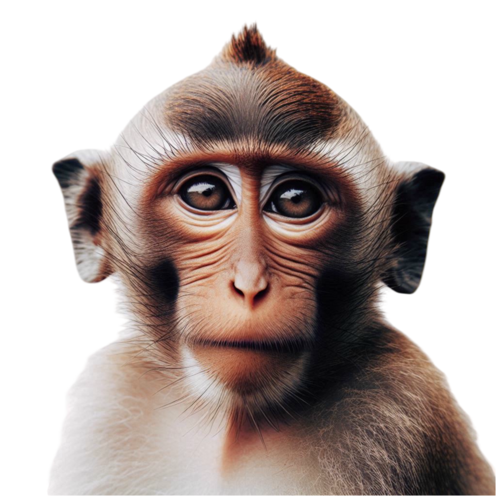 Monkey Looking at the Camera png