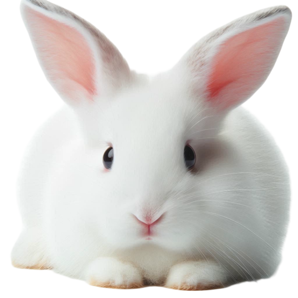 White Rabbit Sitting png