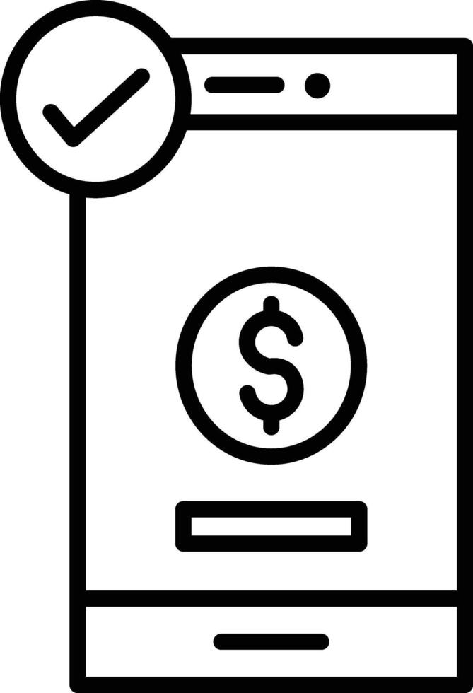 Smartphone Illustration Icon vector
