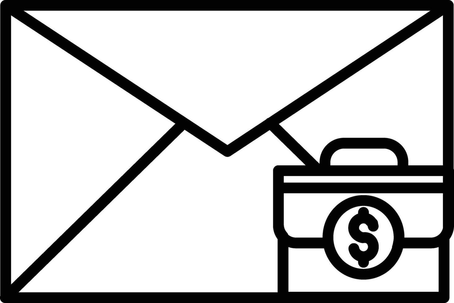 Email Illustration Icon vector