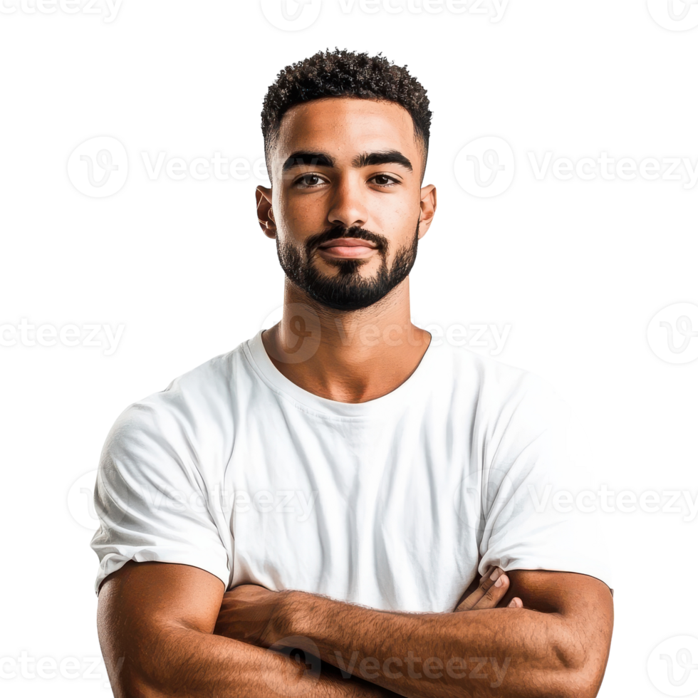 een Mens met een baard en een wit t - overhemd png