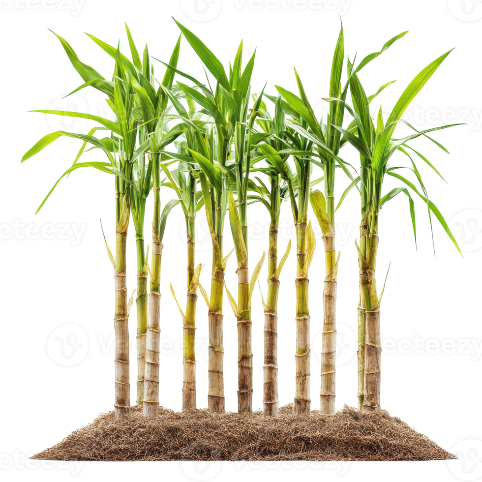 A group of plants growing in the ground png