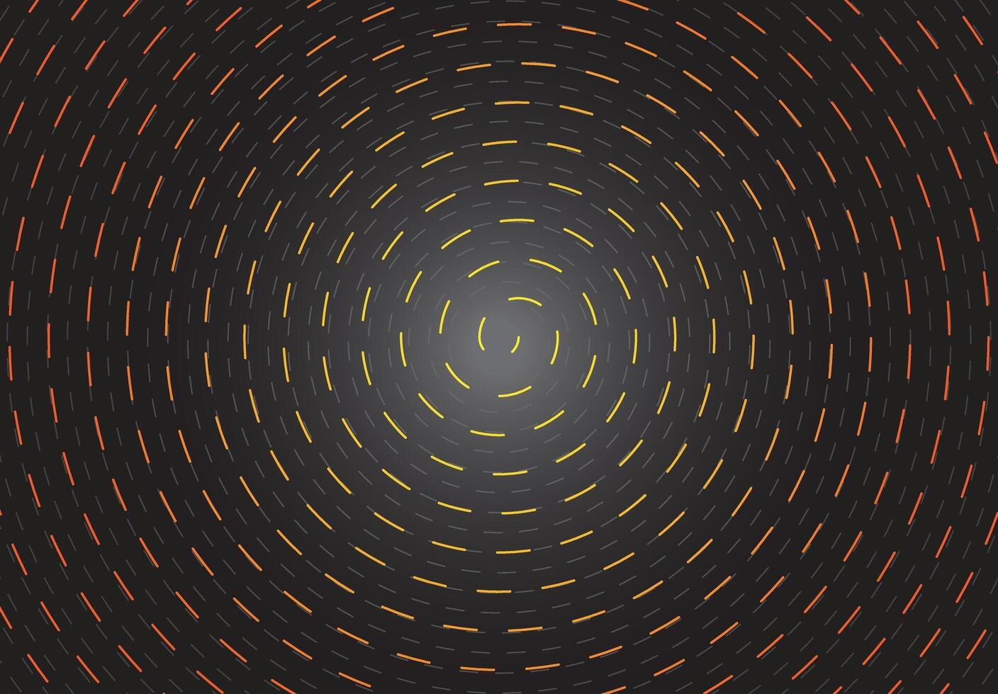 Gradient background with dense circular dashed lines vector