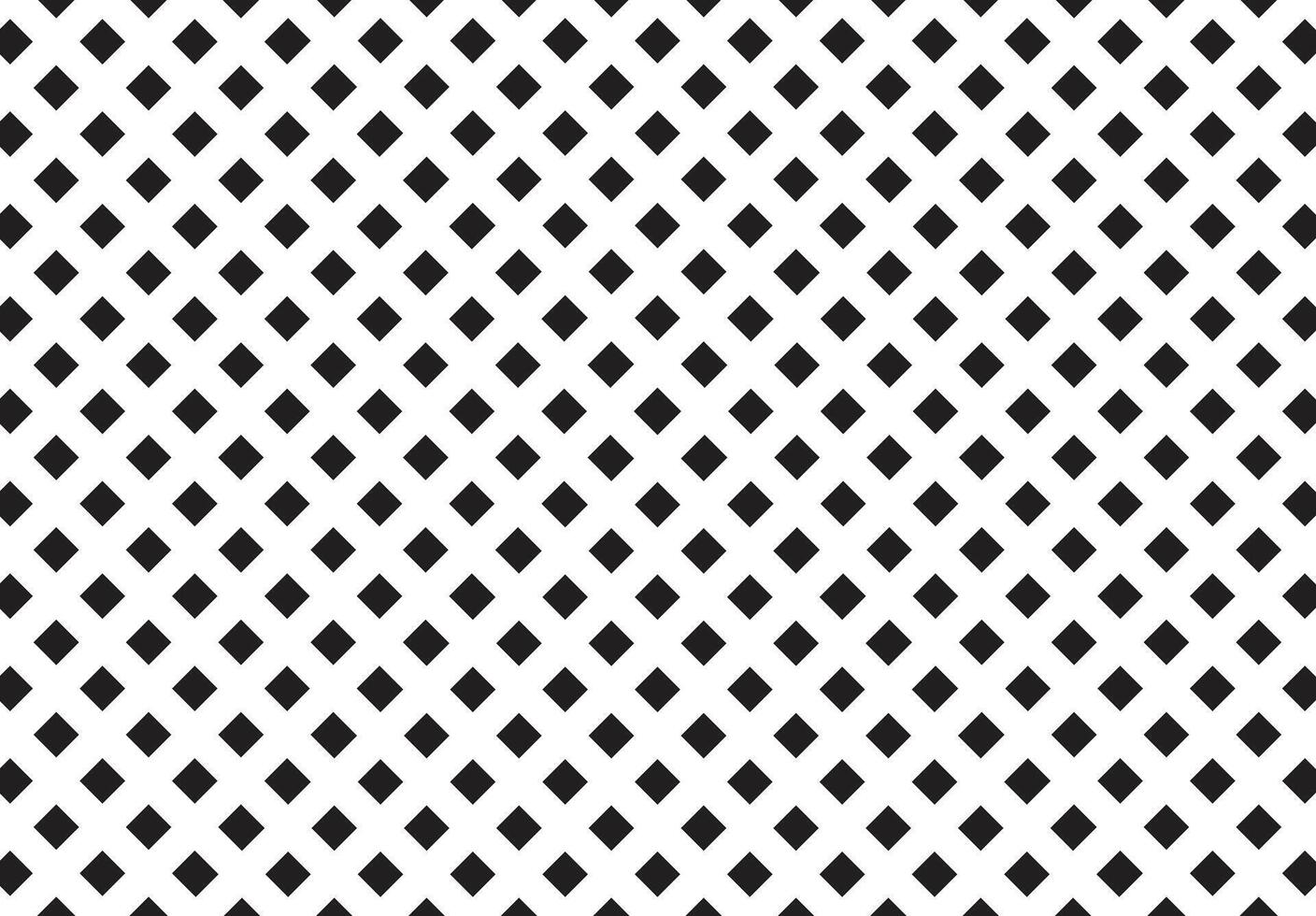 Black and white square ornament background vector