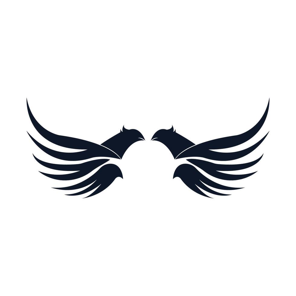 Eagle Logo Icon Symbol Illustration for companies, groups, communities vector