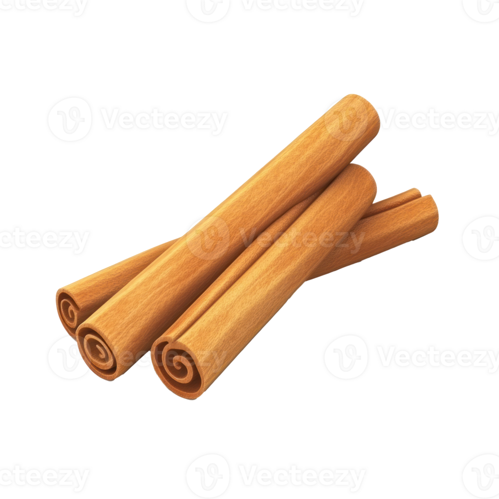 cinnamon sticks on a transparent background png