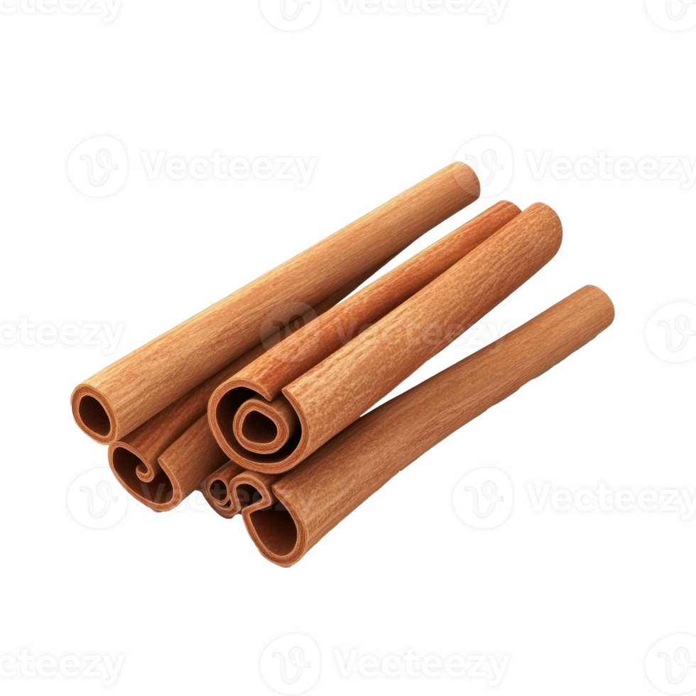 cinnamon sticks on a transparent background png