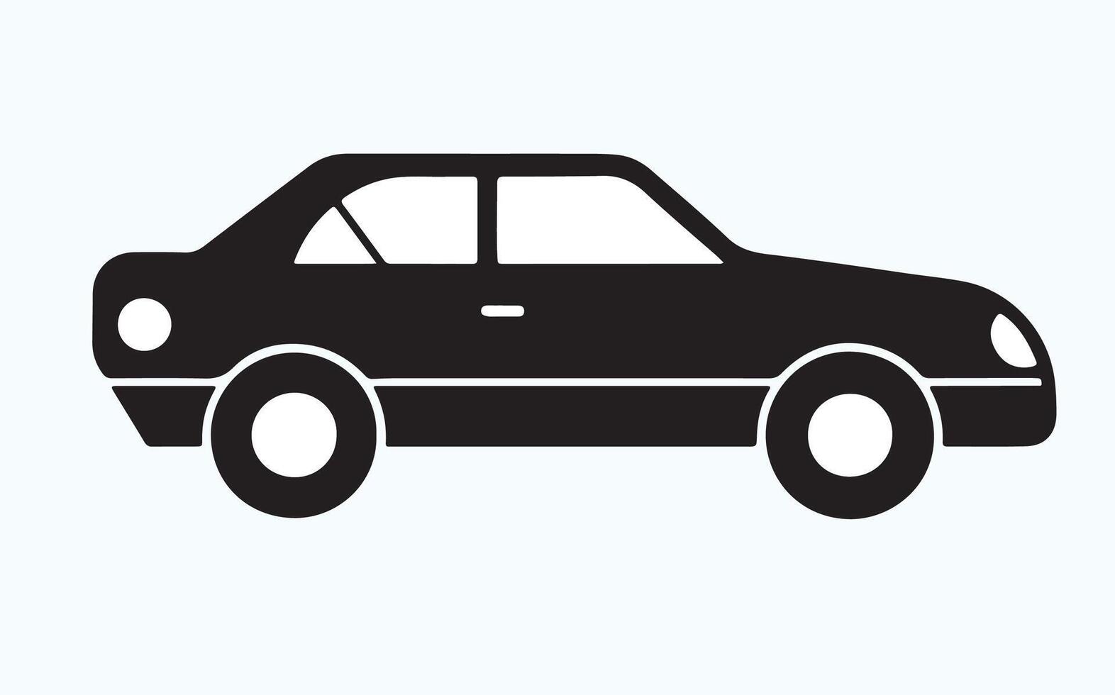 Abstract Car Silhouette Drawing image vector