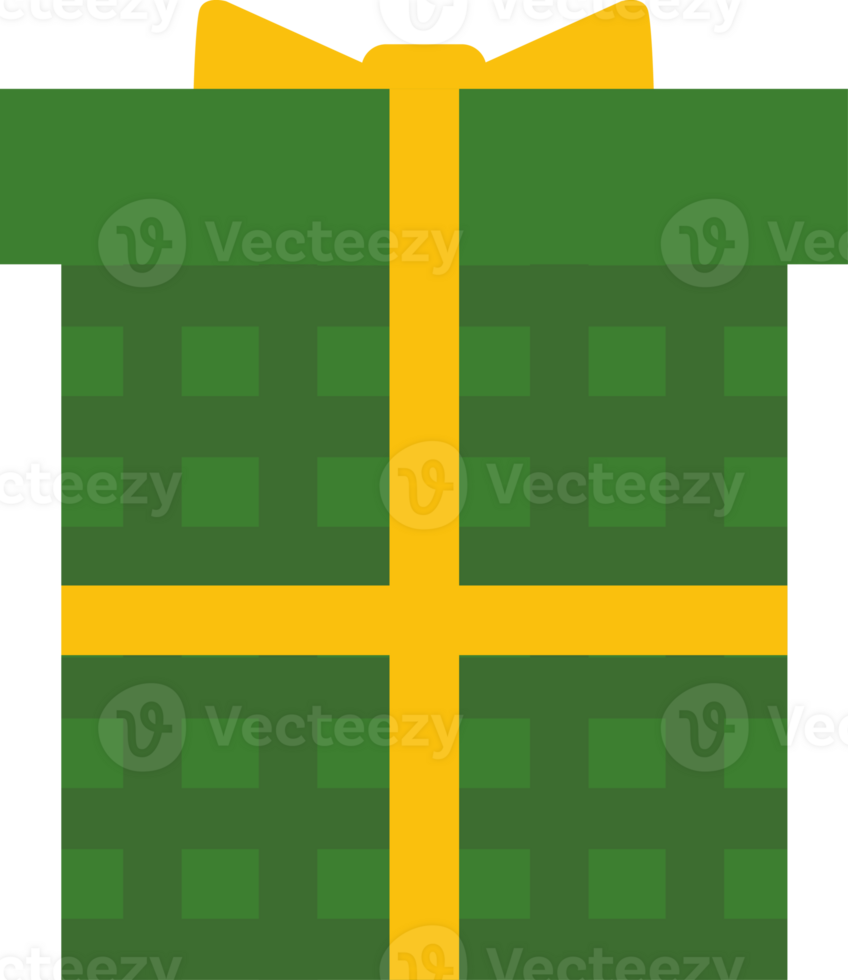 a green gift box png