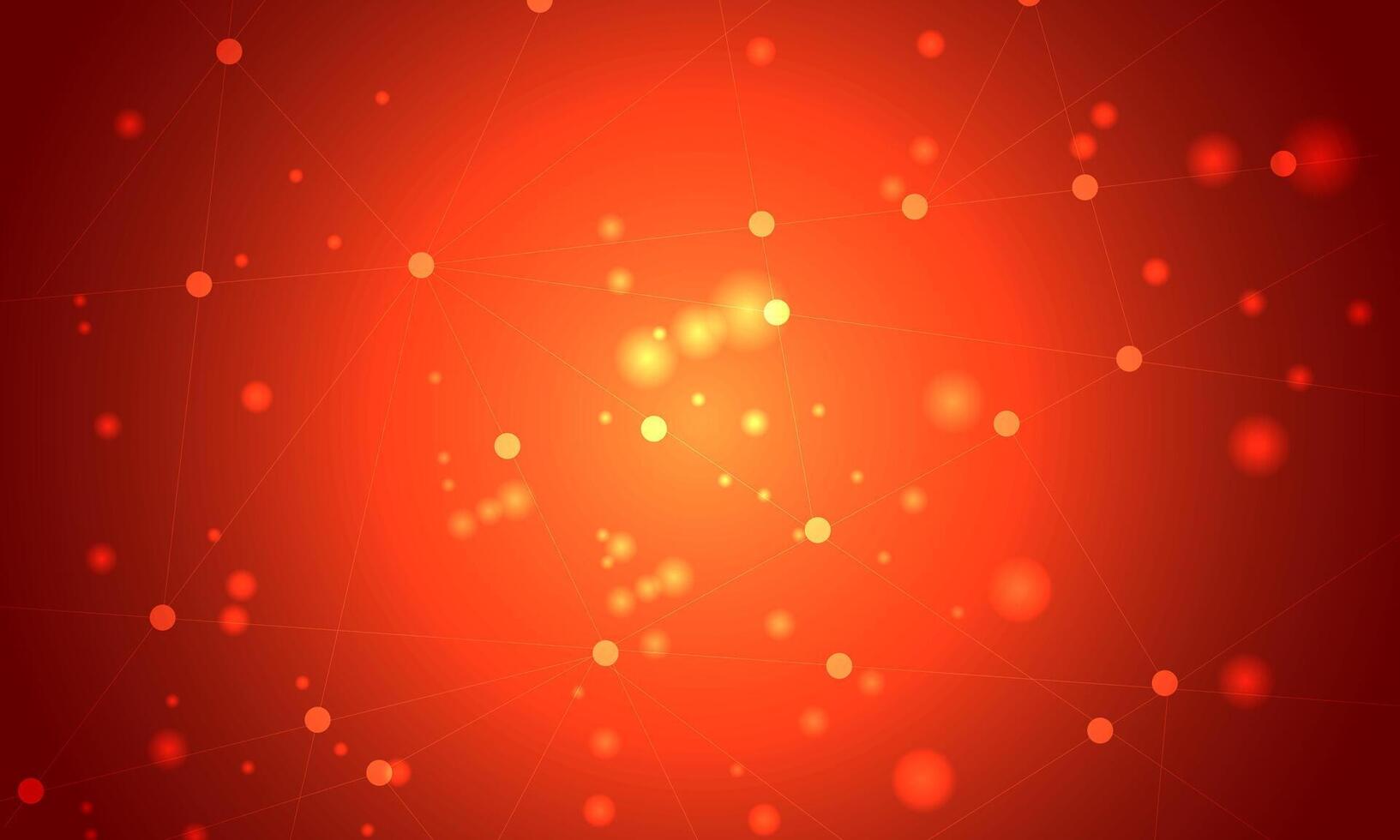 Space background with red light. bright shine. vector