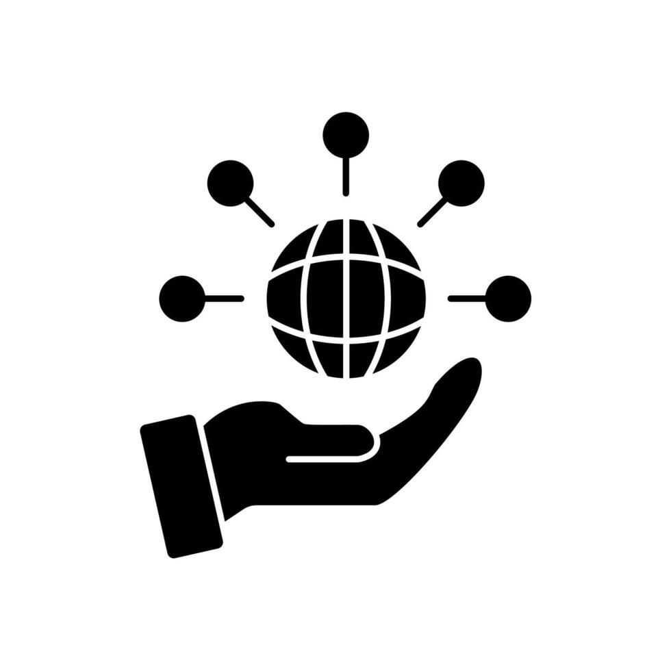 connect concept line icon. Simple element illustration. connect concept outline symbol design. vector