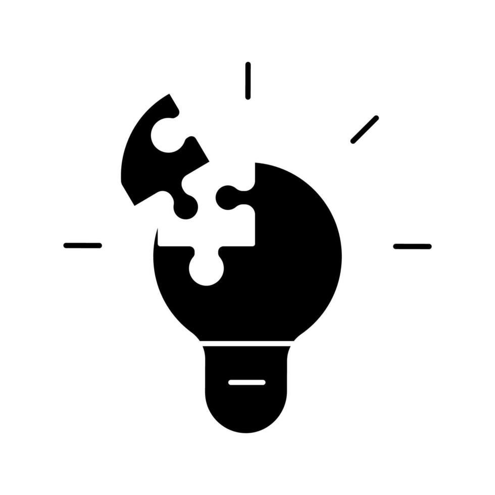 problem solving concept line icon. Simple element illustration. problem solving concept outline symbol design. vector