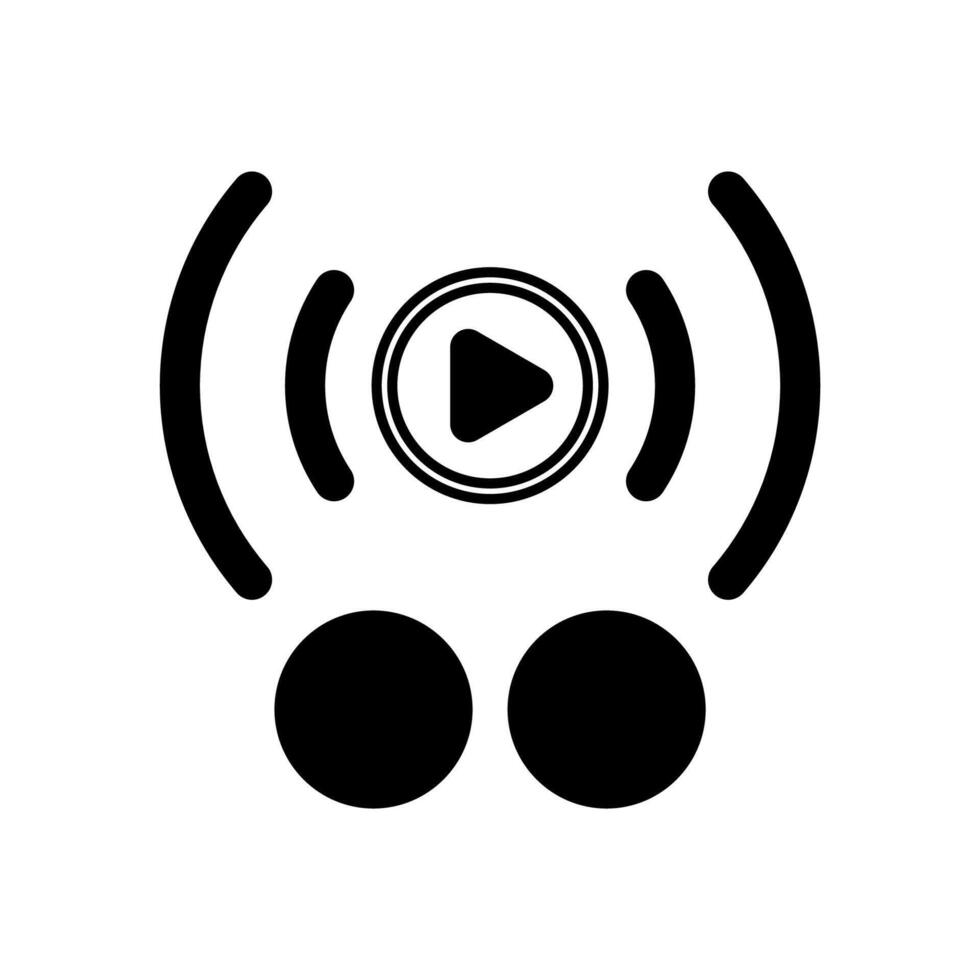streaming concept line icon. Simple element illustration. streaming concept outline symbol design. vector