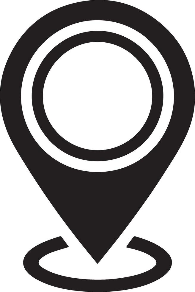 location pin icon vector