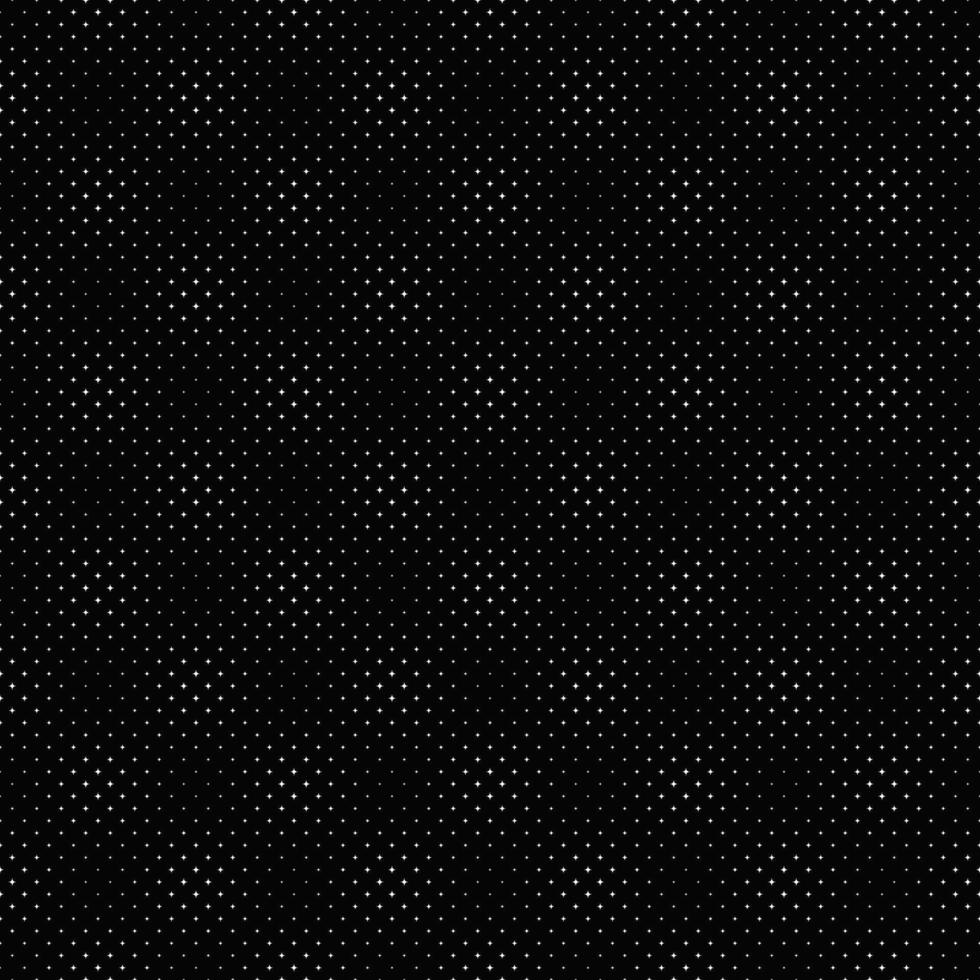 Black and white abstract star pattern background vector