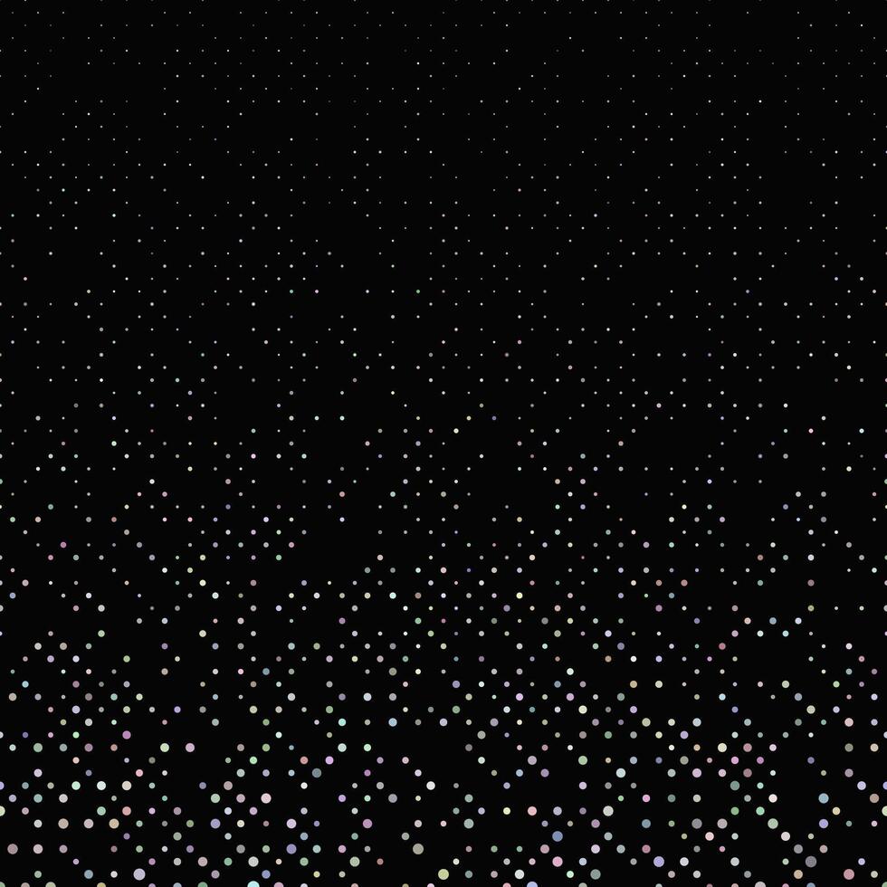 Colorful geometrical circle pattern background from small circles vector