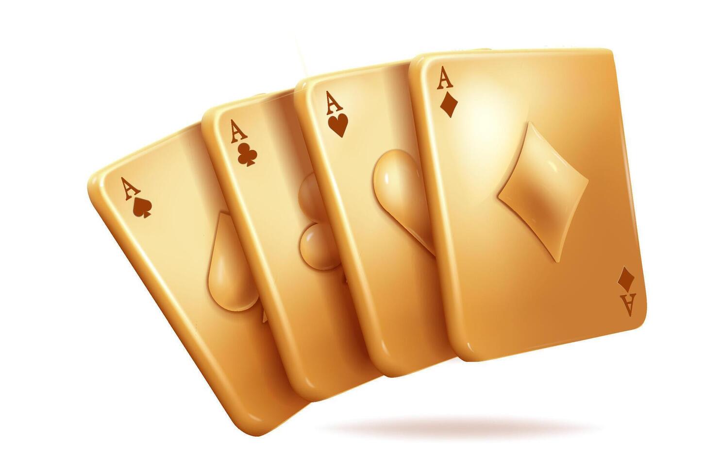 Falling poker playing cards, casino winner background. Realistic 3d flying card deck, joker, king, queen and ace. Diamonds, spades, hearts and clubs design vector