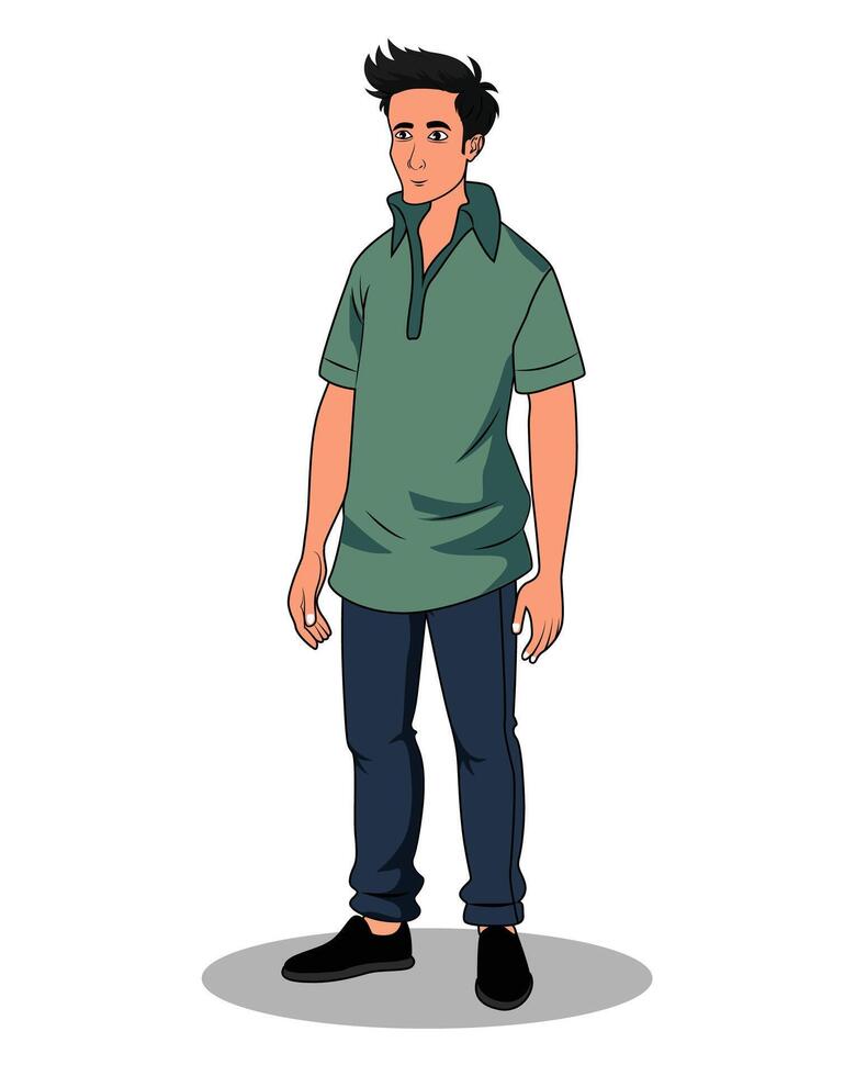 Village Elder Cartoon Character Concept vector