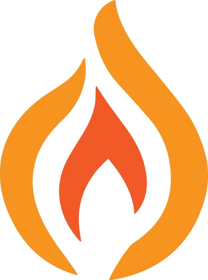 Fire flame icon design for multipurpose use vector