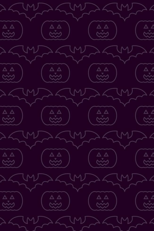 Halloween element pattern vector