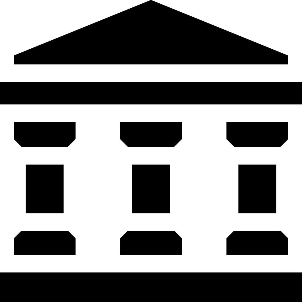 The library icon vector