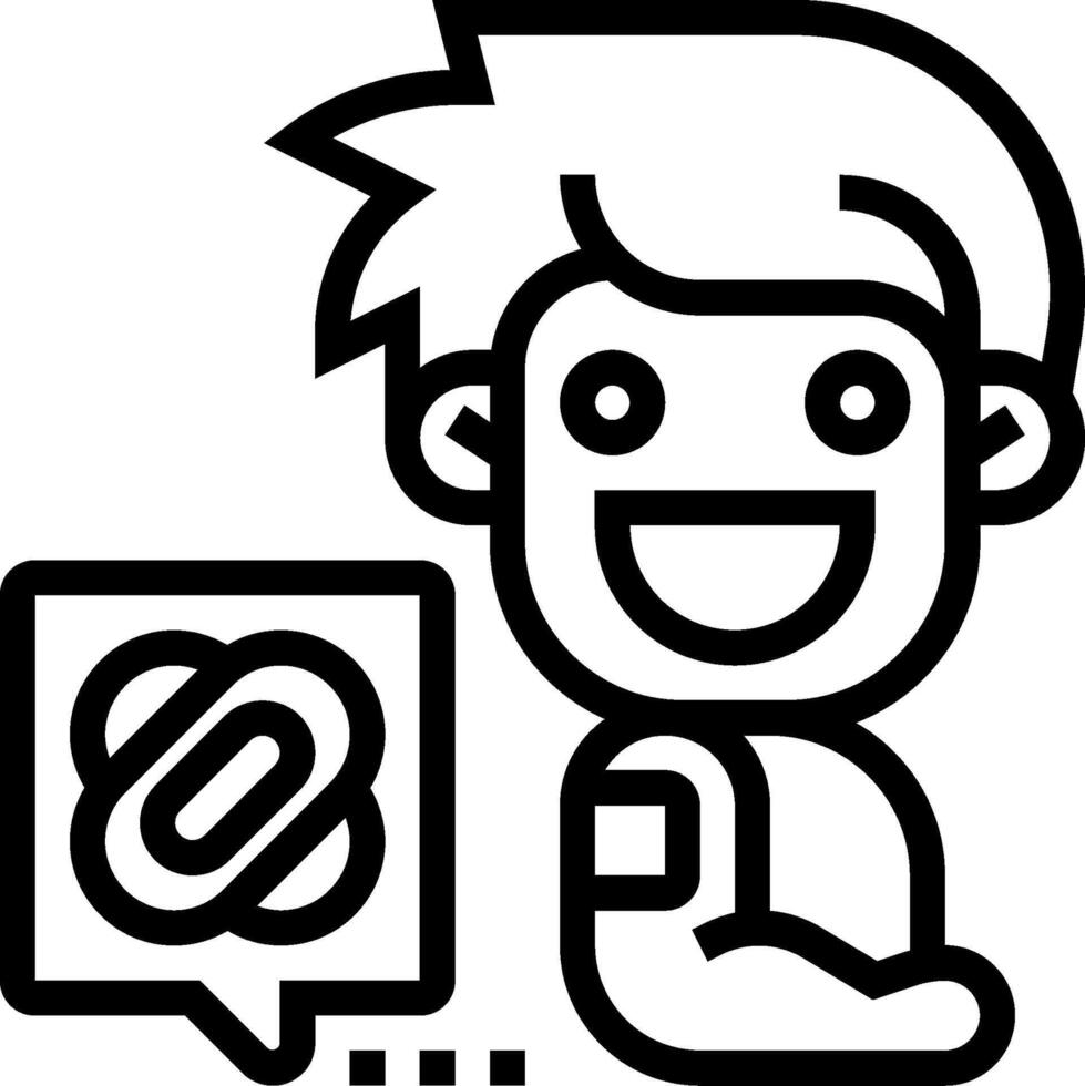 A black and white image of a man holding a phone vector