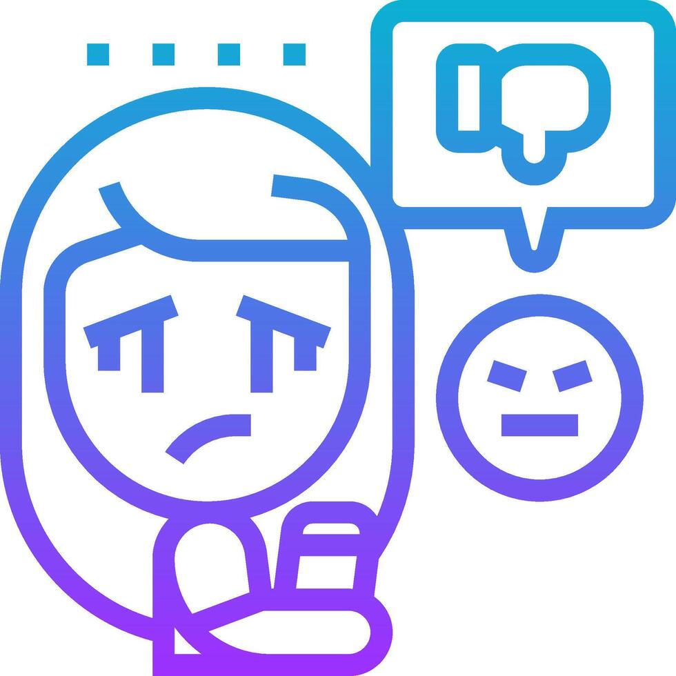 A woman with a phone and a speech bubble vector