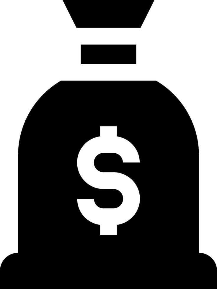 Money bag icon illustration vector
