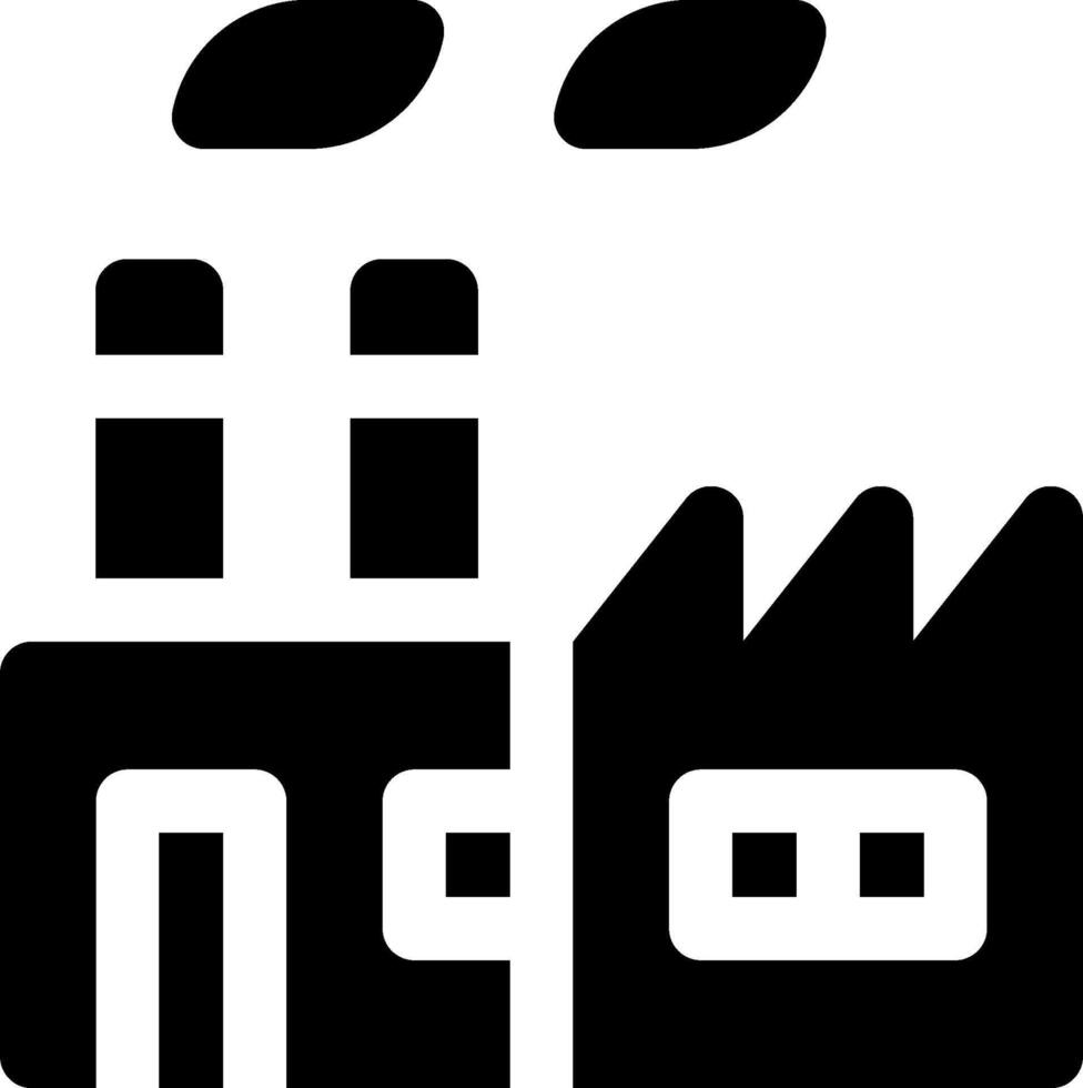 A black and white logo with the word factory vector