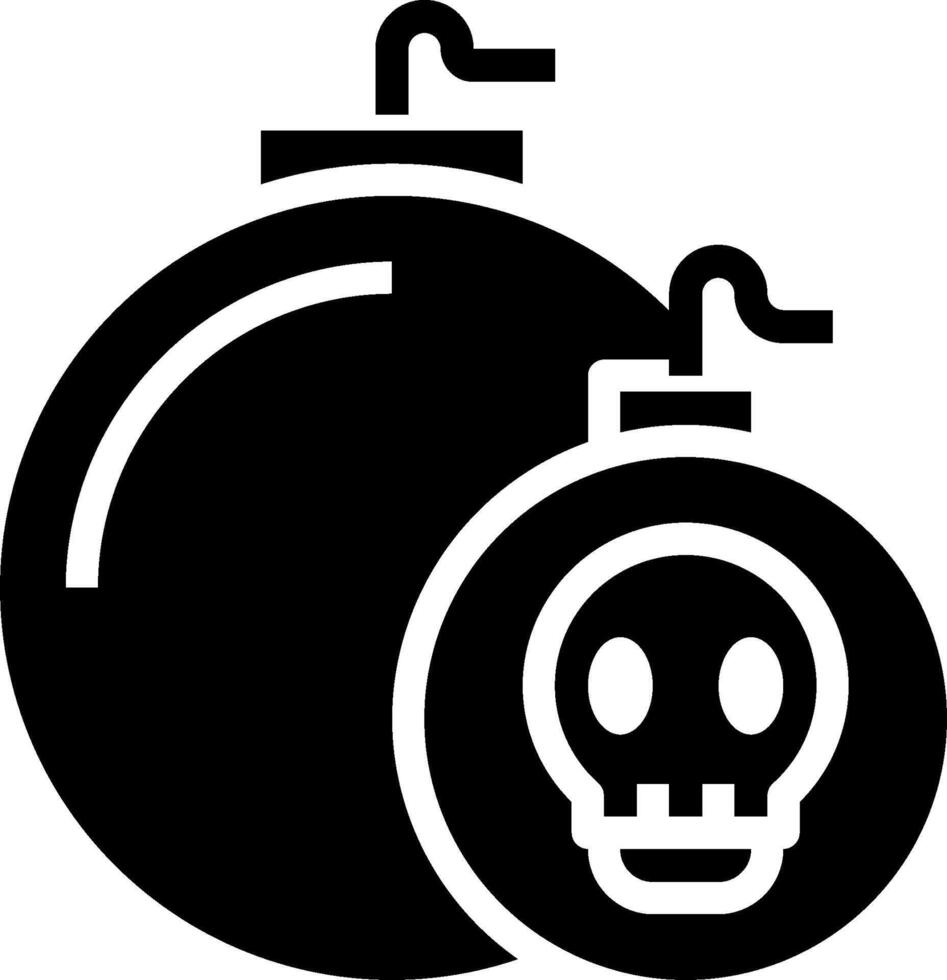 Bomb illustration design vector