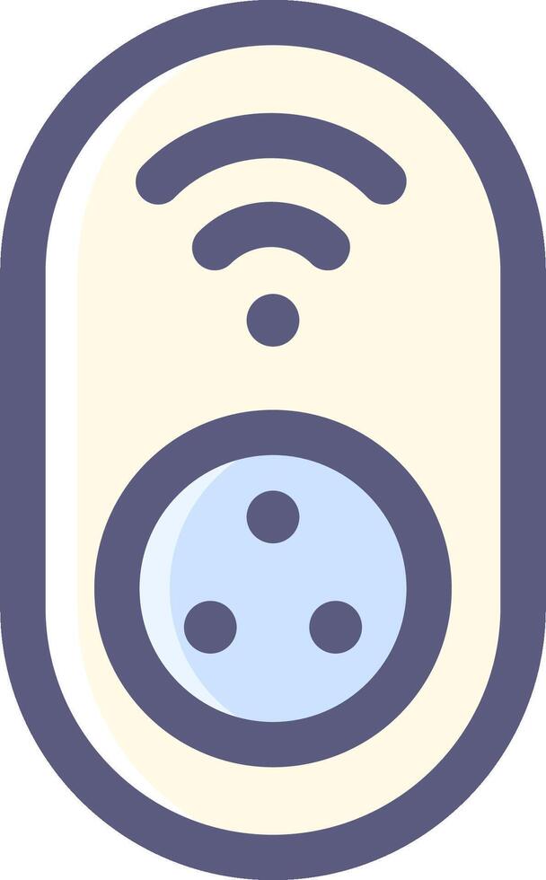 A wifi symbol on a white background vector