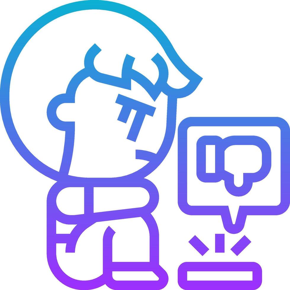 A man sitting on a chair with a phone in his hand vector
