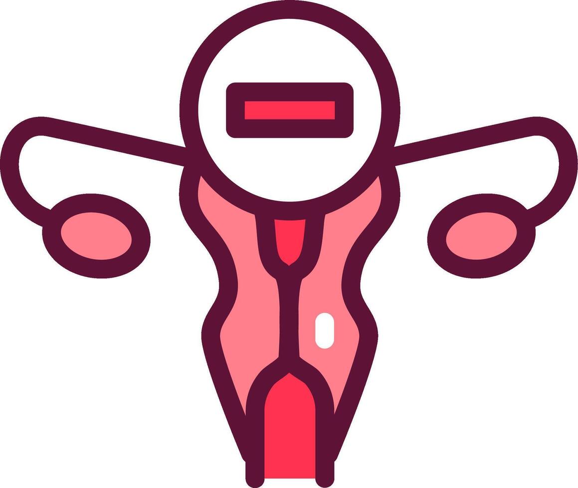 A woman with a red face and a red heart vector