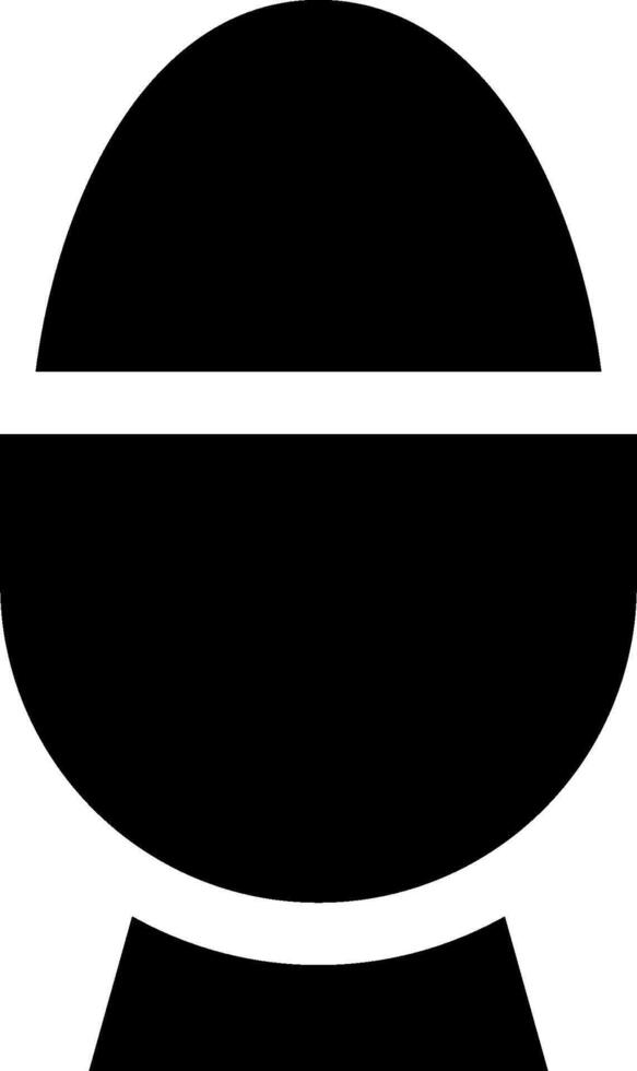 A black and white icon of a hat vector