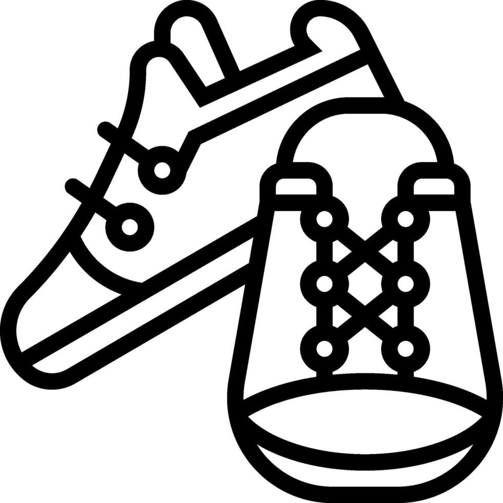 Shoes illustration design vector