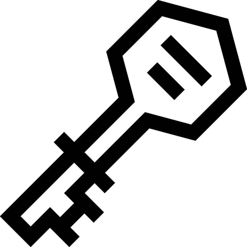 Key illustration design vector