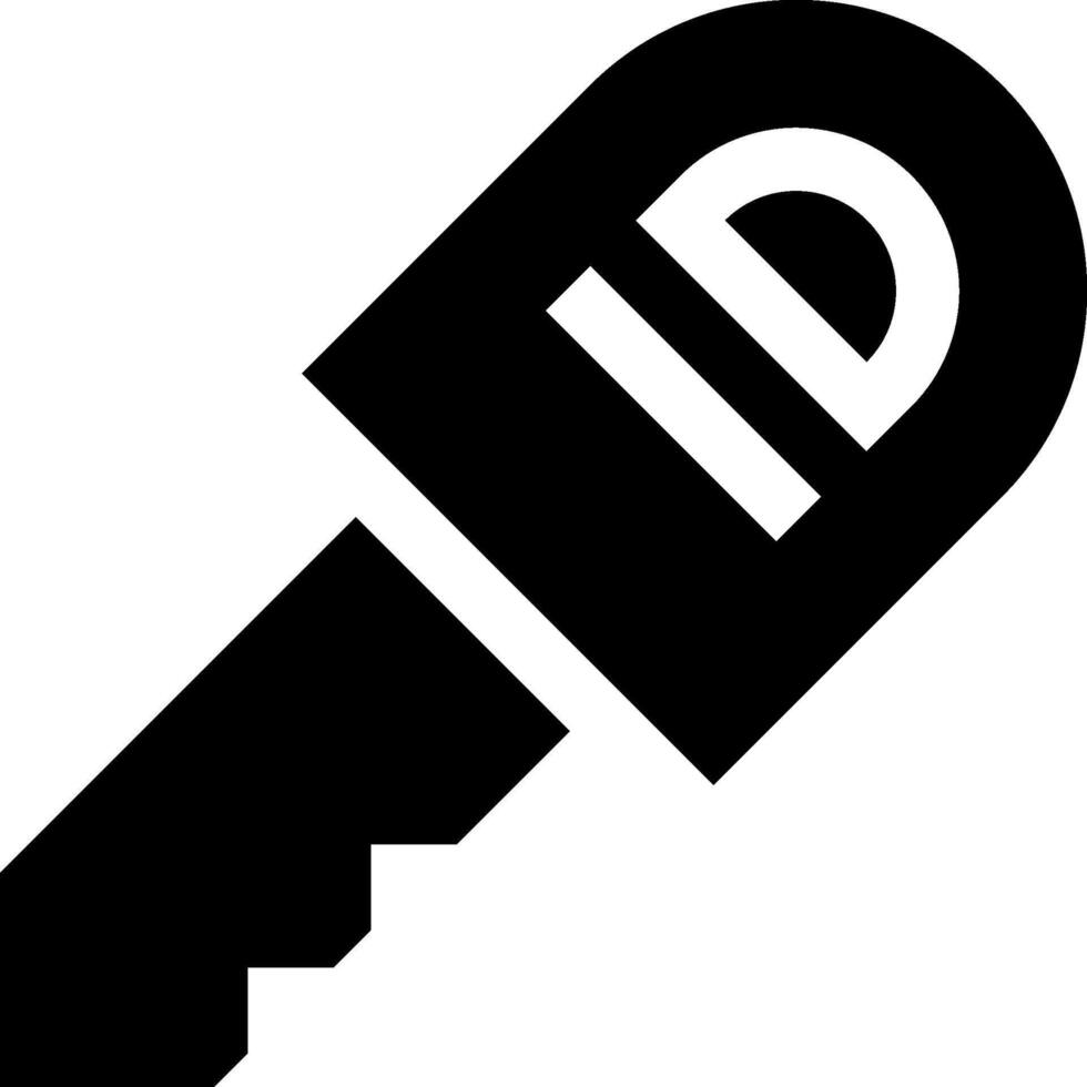 Key illustration design vector
