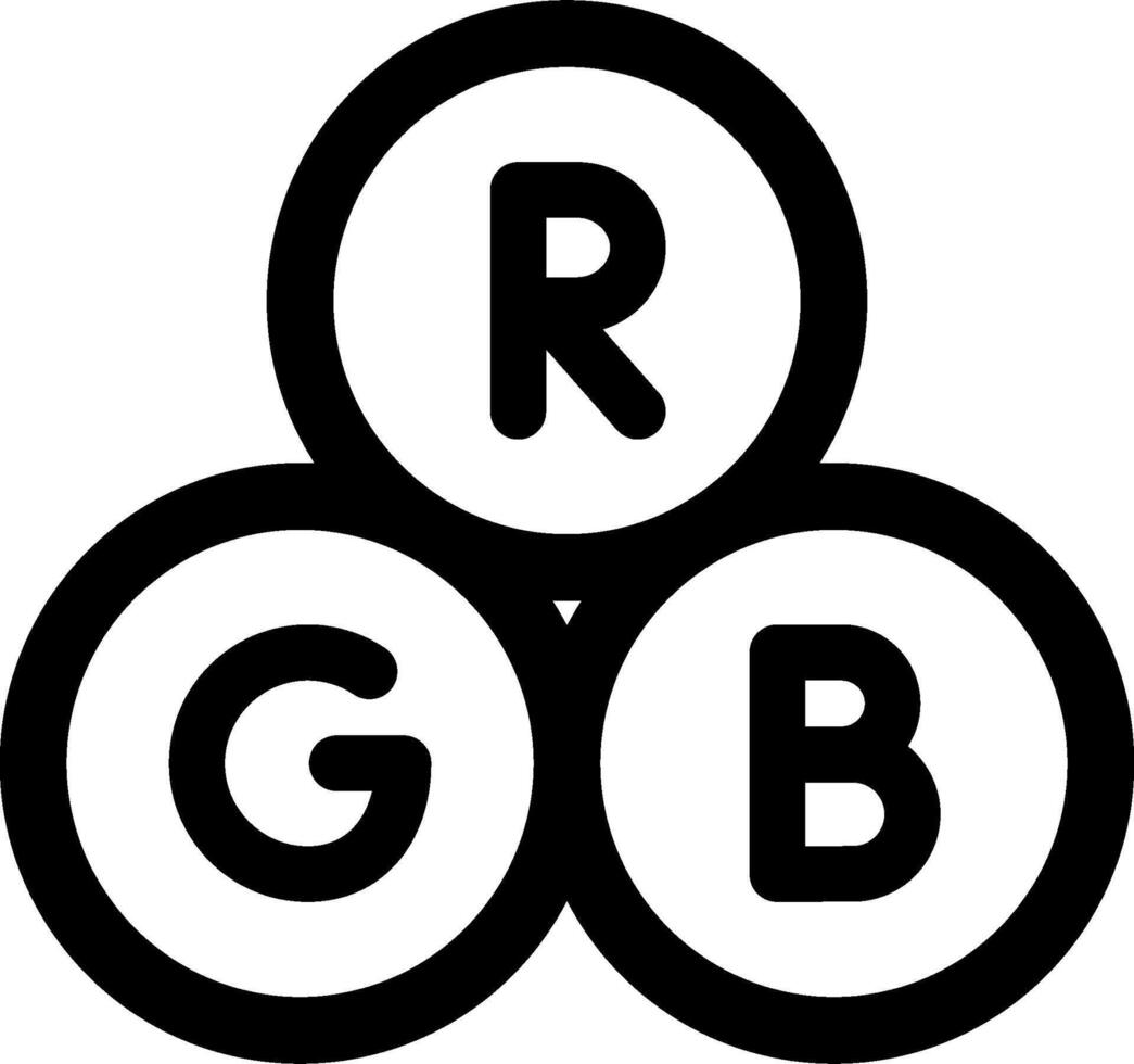 The logo for rgb vector