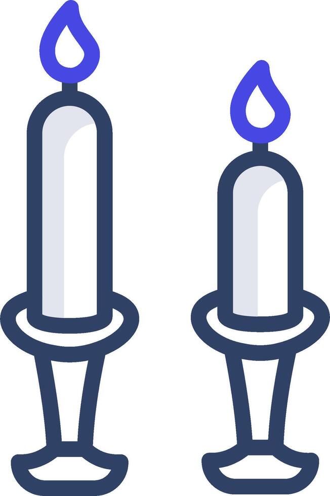 Candles icon illustration vector