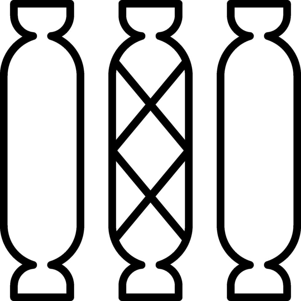 Three bottles of wine on a white background vector
